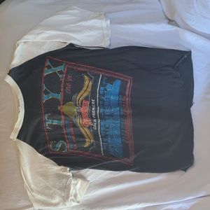 STYX 1981 authentic concert shirt. 3/4 sleeve (so 80s!!).